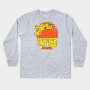 Higher for Hire Kids Long Sleeve T-Shirt